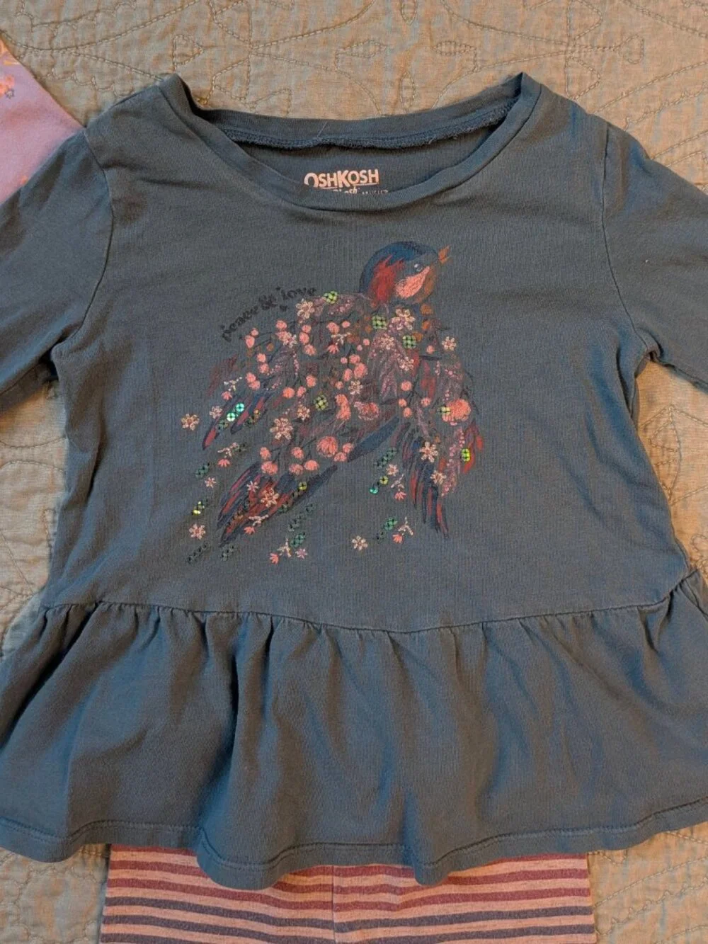 Carter Oshkosh Toddler Girl Fall Outfit Bundle Size 4T